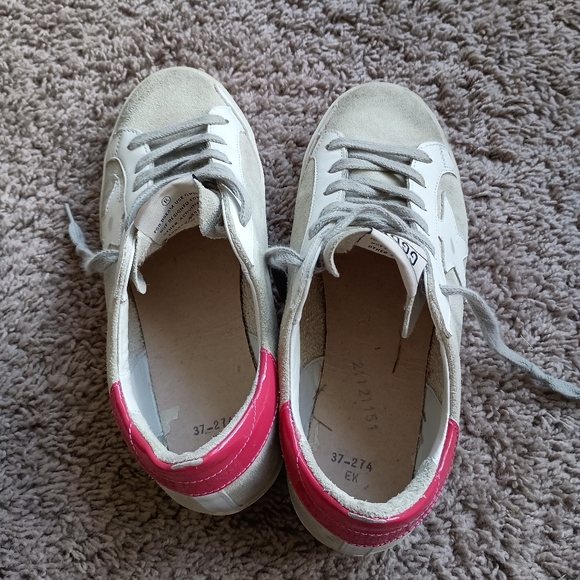 Golden Goose Superstar sneakers sz 37 - Picture 6 of 7